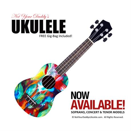 beautiful-abstract-leaf-ukulele