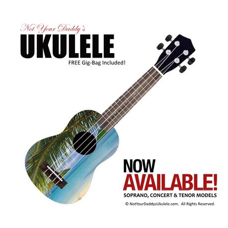 ukulele-hawaiian-beach