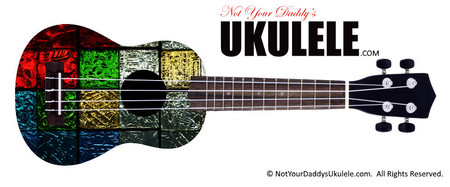 Buy Ukulele Abstractpatterns Colored 