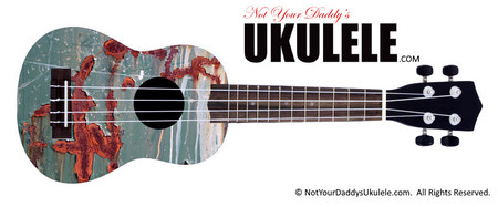 Buy Ukulele Abstractpatterns Rust 