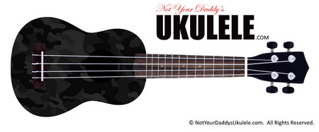 Buy Ukulele Camo Black 1 