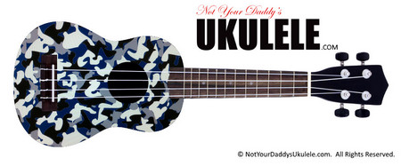 Buy Ukulele Camo Blue 1 