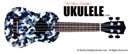 Buy Ukulele Camo Blue 2 