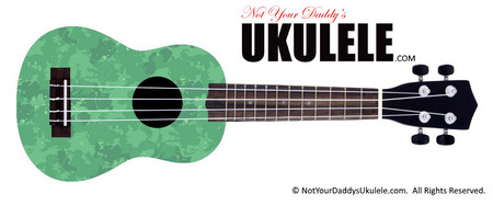 Buy Ukulele Camo Green 9 