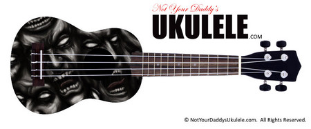 Buy Ukulele Dark Shadows Faces 