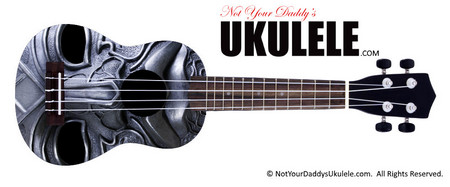 Buy Ukulele Faces Metal 