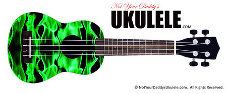 Buy Ukulele Fireline Green 