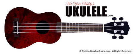 Buy Ukulele Grunge Red 