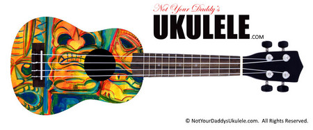 Buy Ukulele Hawaiian Angrytiki 