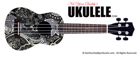 Buy Ukulele Ornate Black 