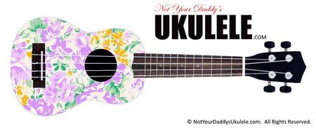 Buy Ukulele Ornate Print 