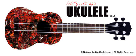 Buy Ukulele Paint1 Red 