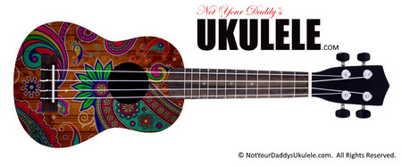 Buy Ukulele Paisley Colorful 