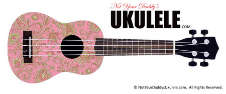 Buy Ukulele Paisley Pink 
