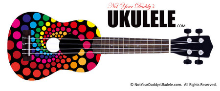 Buy Ukulele Trippy Dots 