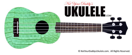 Buy Ukulele Skinshop Alligator Green 