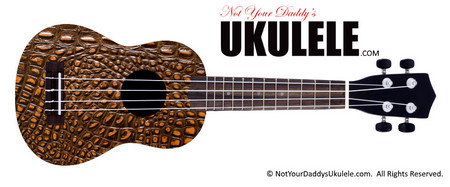 Buy Ukulele Skinshop Alligator Printed 