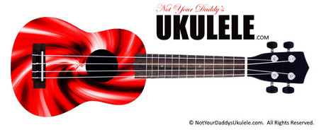 Buy Ukulele Swirl Red 
