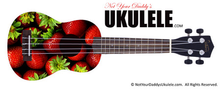 Buy Texture Strawberries Ukulele 